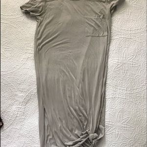 Short Sleeve Maxi Dress